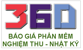 Báo giá phần mềm Nghiệm Thu Xây Dựng 360 cho đơn vị thi công